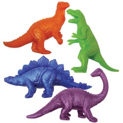 Play Visions Dinosaurs Stretchy Fidget Set, Assorted Color, Set of 4, Item Number 1378962