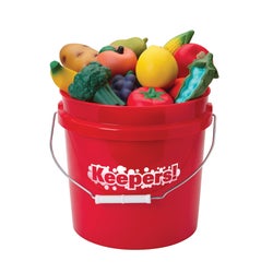 FlagHouse Junior Keepers! Bucket Fruits and Veggies, Set of 24 2123847