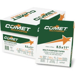 Image for Comet Multi-Purpose Copy Paper, 8-1/2 x 11 Inches, 20 lb, White, Case of 10 Reams from School Specialty