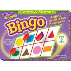 Image for Trend Enterprises Colors and Shapes Bingo Game from School Specialty