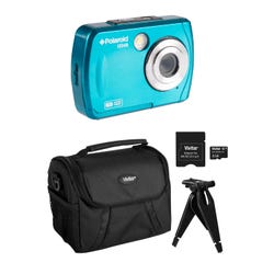Image for Polaroid Waterproof Camera Kit, 16 Megapixel, Teal from School Specialty