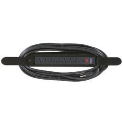 Image for Balt 7-outlet Surge Protector With 25 Ft Cord And Winder, Black from School Specialty