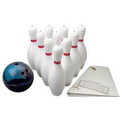 Image for Weighted Bowling Set and 5 Pound Ball from School Specialty