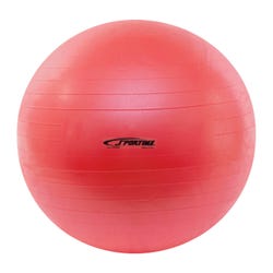Sportime Anti Burst Exercise Ball, 29-1/2 Inches, Red, Item Number 2089044