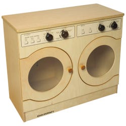 Image for Childcraft Modern Kids Washer and Dryer Combo, 29-1/2 x 13-3/8 x 24-3/8 Inches from School Specialty