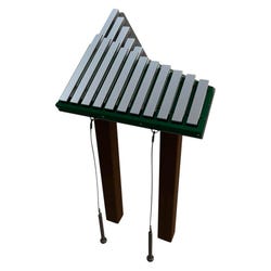 Image for Freenotes Harmony Park Merry Xylophone Playground Instrument, In-Ground Mount, 43 x 23 x 16 Inches from School Specialty