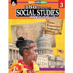 Image for Shell Education 180 Days of Social Studies for Third Grade from School Specialty