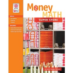 Image for PCI Educational Publishing Money Math: Super Store Layflat Binding Softcover Binder from School Specialty