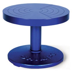 Image for Shimpo Banding Wheel, 7-1/2 x 9-7/8 Inches, Blue from School Specialty