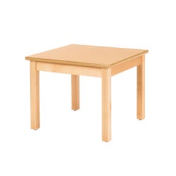 Image for Childcraft Wood Table, Laminate Top, Square, 24 x 24 x 30 Inches from School Specialty