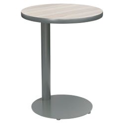Image for Classroom Select Side Table, Round Top, Titanium Base from School Specialty
