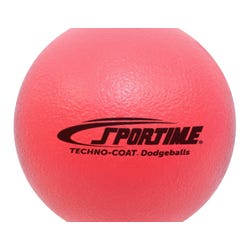 Image for Sportime Techno-Coat Foam Low Bounce Dodgeballs, 6-1/4 Inches, Set of 6 from School Specialty