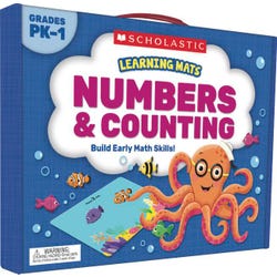 Image for Scholastic Learning Mats: Numbers & Counting, Gr PreK-1 from School Specialty