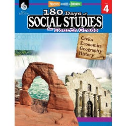 Image for Shell Education 180 Days of Social Studies for Fourth Grade from School Specialty