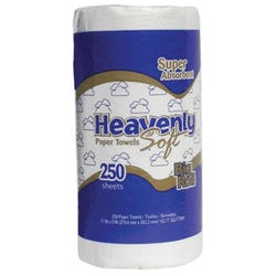 Image for Heavenly Soft Big Roll Paper Towels, Perforated, 2-Ply, White, 250 Sheets, Case of 12 from School Specialty