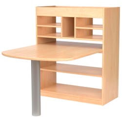 Childcraft STEM Collaboration Table and Storage Unit, 30 x 41-3/4 x 36 Inches, Item Number 2041371