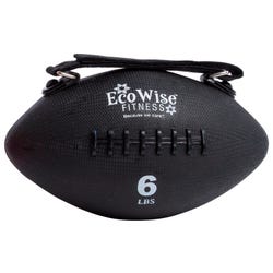 Image for EcoWise Slim Weight Ball, 6 Pounds, Black from School Specialty