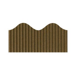 Image for Bordette Scalloped Decorative Border Roll, 2-1/4 Inch x 50 Feet, Brown from School Specialty