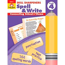 Image for Evan-Moor Skill Sharpeners: Spell & Write, Grade 4 from School Specialty