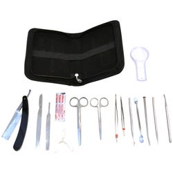 Image for Eisco Labs Dissection Set, Stainless Steel, 14 Instruments from School Specialty