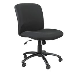 Image for Safco Uber Big and Tall Mid Back Task Chair, 27 x 30-1/4 x 40-1/2 Inches, Black from School Specialty