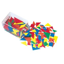 Image for Achieve It! Tangrams, Manipulatives in Assorted Colors, 210 Pieces from School Specialty