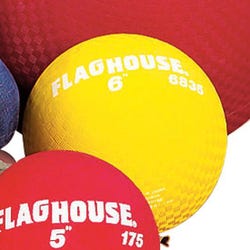 Image for Playground Ball, 6 Inches, Yellow from School Specialty
