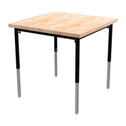 Image for Classroom Select Vigor Utility Table, Butcher Block Top from School Specialty
