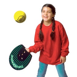Image for Oncourt Hand Racquet, 11 x 10-1/4 Inches, Black/Green, Set of 2 from School Specialty