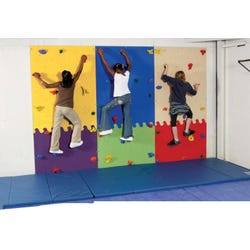 Image for Sportime Earth Climbing Wall, Tan/Red from School Specialty