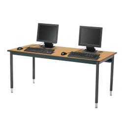 Smith Carrel 1500 Series Adjustable Height Computer Table 4000442
