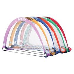 Image for PUGG Pop Up Goals, 6 Footer, Assorted Colors, Set of 6 from School Specialty