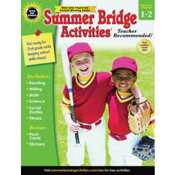 Image for Carson Dellosa Summer Bridge Activities Workbook, Grades 1 - 2 from School Specialty