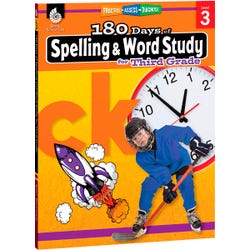 Image for Shell Education 180 Days of Spelling and Word Study for Third Grade from School Specialty