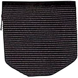 Image for Pin Drape Ribbon, 1-1/2 x 1-3/8 Inches, Black from School Specialty