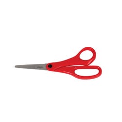 Image for School Smart Lightweight Straight Handle Scissors, 7 Inches, Red from School Specialty