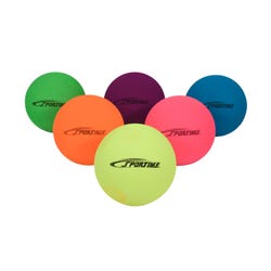 Sportime Fluorescent Foam Balls, Assorted Colors, 6 Inches, Set of 6, Item Number 2023943