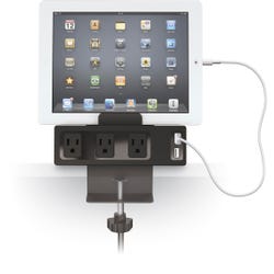 Image for MooreCo Clamp Mount Outlet and USB Charger from School Specialty