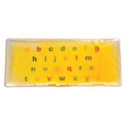 Image for Alpha-Numeric Gel Pad, Lower-Case Alphabet from School Specialty