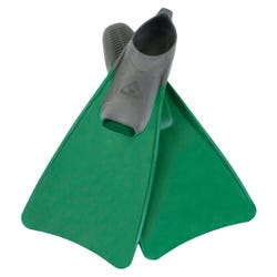 Image for FlagHouse Adult Floating Swim Fins, Size 5 to 7, Dark Green, One Pair from School Specialty