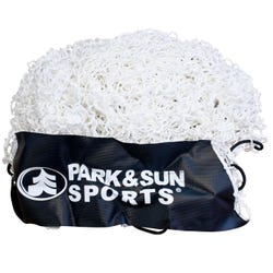 Image for Park & Sun Lacrosse Bungee Net, 6 x 6 x 7 Feet, White from School Specialty