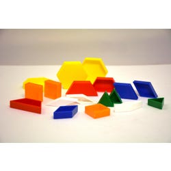 Image for School Smart Plastic Pattern Blocks, Set of 250 from School Specialty