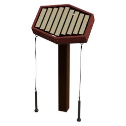 Image for Freenotes Harmony Park Rhythm Xylophone Playground Instrument, Surface Mount, 42 x 20 x 14 Inches from School Specialty