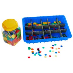 Image for Abilitations Life Skills Fine Motor Sorting Shapes and Color Kit from School Specialty
