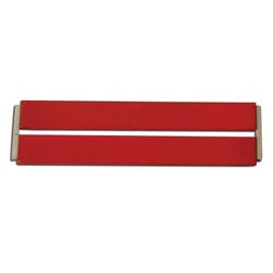 Frey Scientific Painted Steel Bar Magnets - Pack of 2 - Red, Item Number 568409