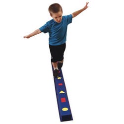 Image for WeeKidz Single Balance Beam, Shapes, 71 x 4 x 3 Inches, Foam/Vinyl Covered from School Specialty