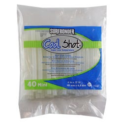 Image for Surebonder Cool Shot Glue Sticks, 4 Inches, Pack of 40 from School Specialty