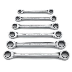 Image for Gearwrench Double Box Ratcheting Wrench Set, Assorted, Set of 6 from School Specialty