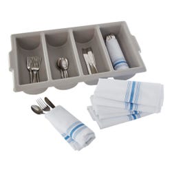 Image for Abilitations Life Skills Fine Motor Silverware Wrapping Kit from School Specialty