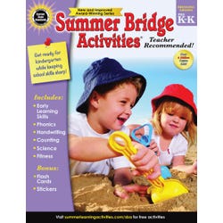 Image for Carson Dellosa Summer Bridge Activities Workbook, Grades PreK - K from School Specialty